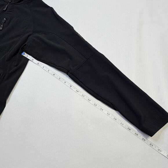 Outdoor Research Jacket Womens Small Black Softshell Hooded Full Zip Hiking - Picture 11 of 14